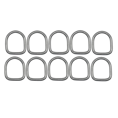 Poolzilla Stainless Steel D-Ring for Pool Safety Cover, Multi-Packs Available