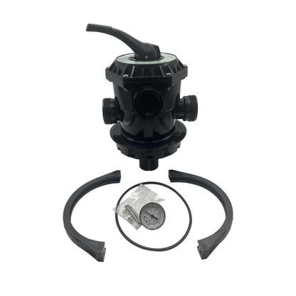 Poolzilla Backwash Replacement Multiport Valve, Compatible with SP-714T Hayward Above Ground Pool Sand Filters | 1-1/2-Inch 6-Way | Top Mount