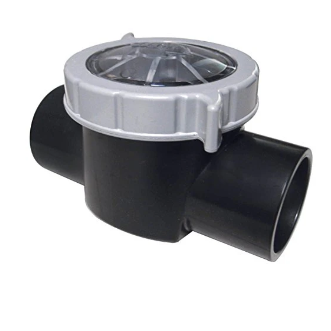 Custom Molded CMP25830150 1.5in Check Valve CPVC Body - Black