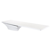 S.R. Smith 68-209-8402 Flyte-Deck II Stand with 10-Foot Frontier III Diving Board, White