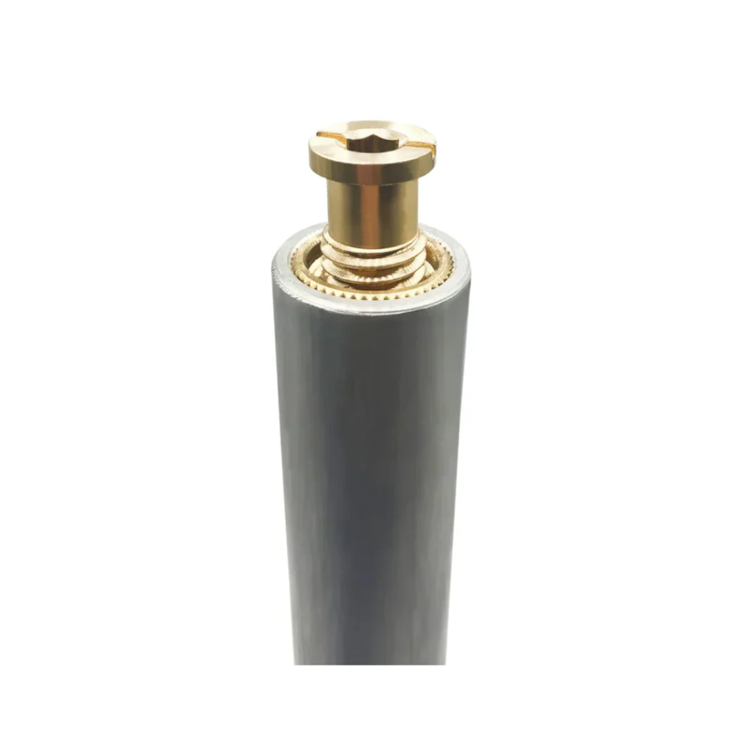 Poolzilla 10” Aluminum Tube with Brass Anchor for Pool Safety Cover Installation