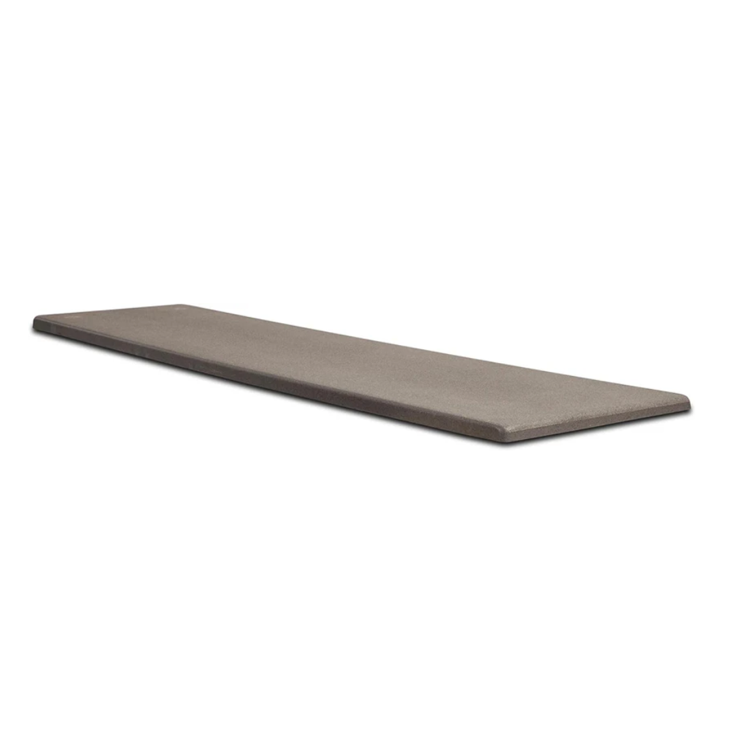 S.R. Smith 66-209-266S24 Fibre-Dive Replacement Diving Board with Clear Tread, 6-Feet, Gray Granite