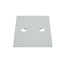 Waterway 10" Square Renegade Skimmer Lid & Mounting Ring Assembly, White | 540-6490WW