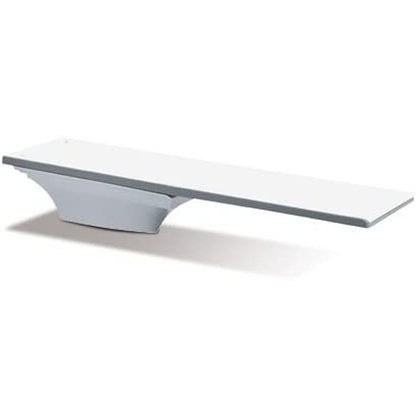 S.R. Smith 68-209-8382 Flyte-Deck II Stand with 8-Foot Frontier III Diving Board, White