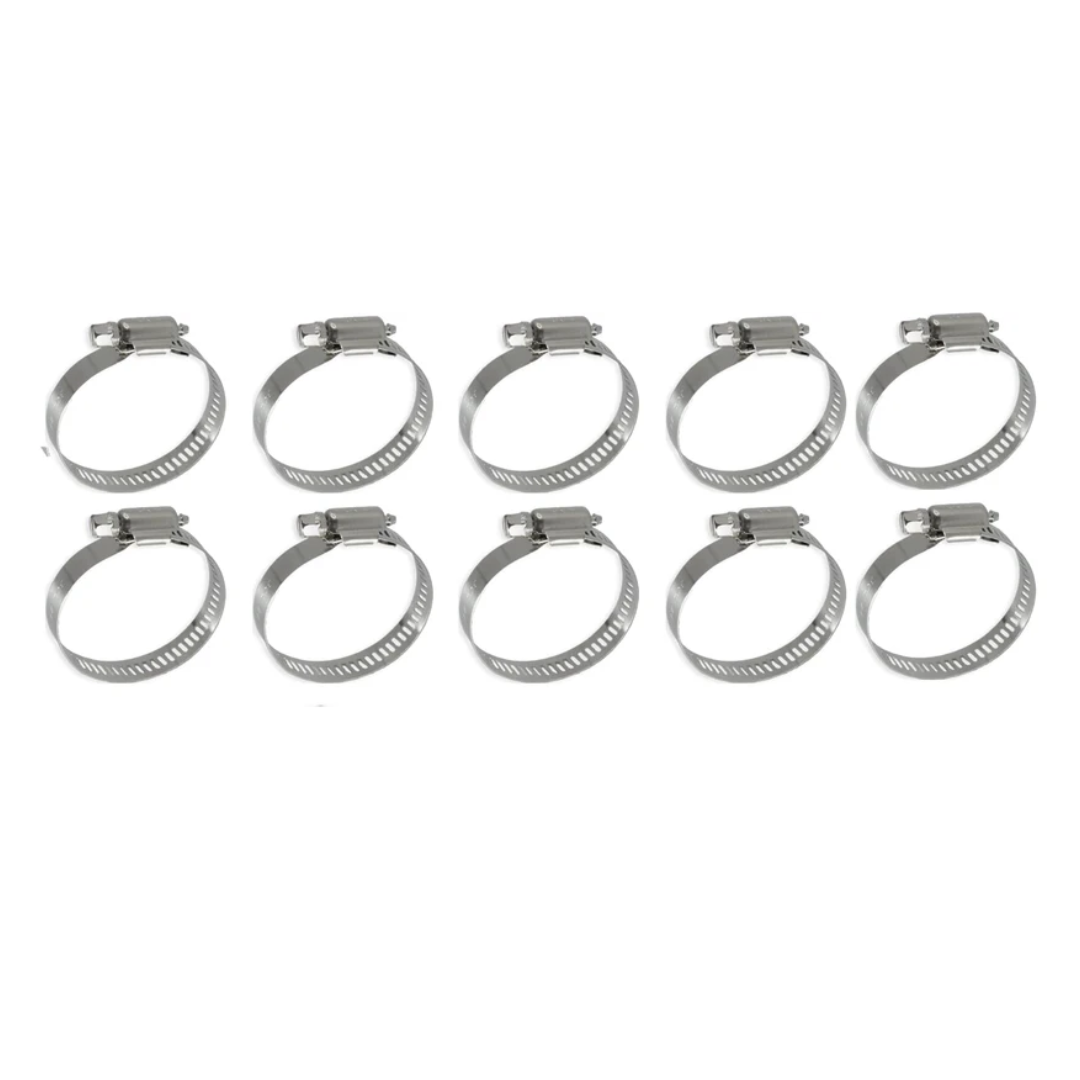 Poolzilla Stainless Steel Hose Clamp for 1 ¼'' to 2'' Pool Filter Connection Hoses
