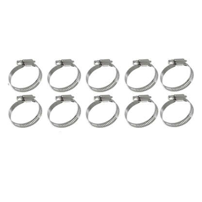 Poolzilla Stainless Steel Hose Clamp for 1 ¼'' to 2'' Pool Filter Connection Hoses