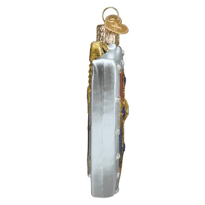 Old World Christmas Medieval Armor Glass Blown Ornament for Christmas Tree