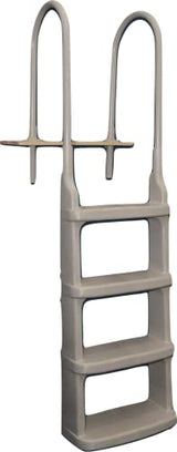 Main Access Easy Incline Ladder for 48-54" A/G Pools w/ Mounting Flanges, Taupe | 200200/200200T