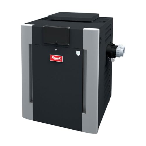 Raypak Digital, Natural Gas, Pool Heater for 2,000-6,000 ft. Elevation - P-R406A-EN-C #51 009223 | 399,900 BTU