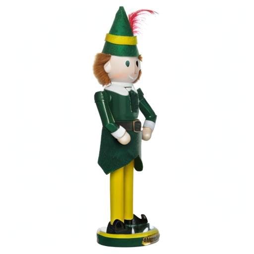 Kurt Adler 11" Wooden Buddy the Elf Nutcracker