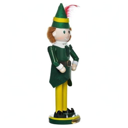 Kurt Adler 11" Wooden Buddy the Elf Nutcracker