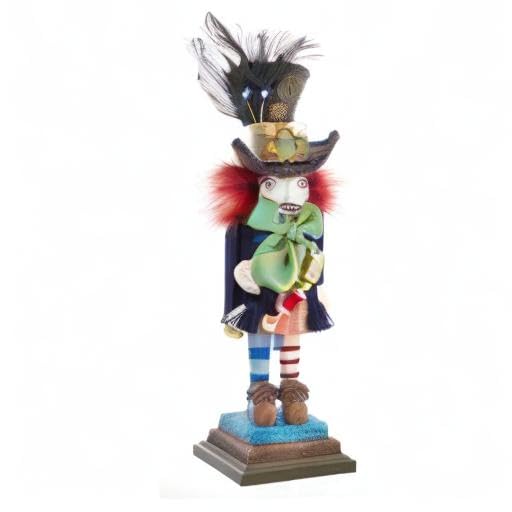 Kurt S. Adler, Inc. HA0381 Kurt Adler 18" Hollywood Mad Hatter Nutcracker, Multicolor, Standard