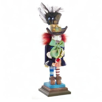 Kurt S. Adler, Inc. HA0381 Kurt Adler 18" Hollywood Mad Hatter Nutcracker, Multicolor, Standard