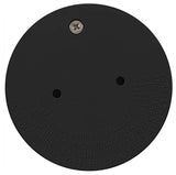 Custom Molded Products 25527-104-100 Floor Inlet Fitting Cover with Screw Black