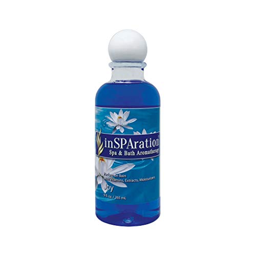 inSPAration Spa and Bath Aromatherapy 105X Spa Liquid, 9-Ounce, Joy