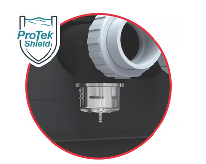 Raypak P-R406A-EN-X #51 Digital Natural Gas Heater | 360K BTU | Cupro-Nickel Exchanger, 260 lbs, ProTek Shield Module | 014941