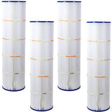 Pleatco PCC105-PAK4 (4 Pack) Replacement Cartridges Compatible with Pentair Clean and Clear Plus 420, Waterway Crystal Water
