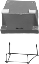 Global Pool Products 4 Bolt Base Replacement Stand - for 6' - 8' Diving Boards (No Board)