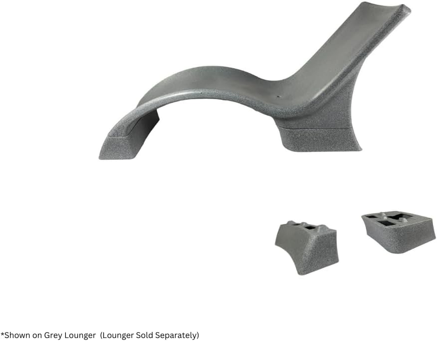 Global Pool Products Lounger Deep Water Kit - Chaise Lounge Chairs Extension - Lounge Heightener