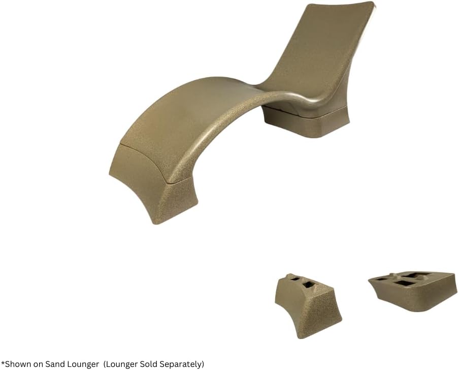 Global Pool Products Lounger Deep Water Kit - Chaise Lounge Chairs Extension - Lounge Heightener