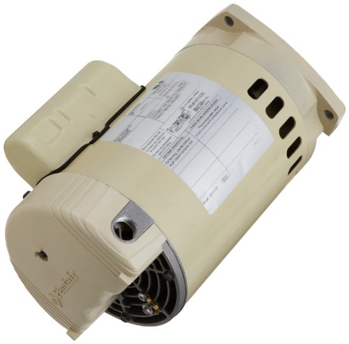Pentair Superflo Pump Motor, Single Speed, 1 HP, 115/208-230 V, 60 Hz, Single Phase, SQFL, Almond | 355020S