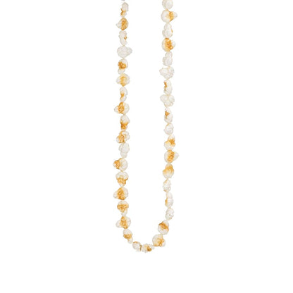 9-Foot Popcorn Garland,Yellow
