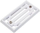Pentair 2" x 4", 3-Bar Frame & Grate, White | 542038