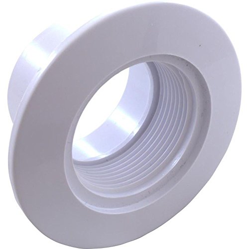Custom Molded Products Wall Fitting, CMP, 1-1/2"FPT x 2" Insider, 3-1/2"fd, White