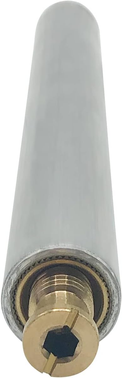 Poolzilla Aluminiumrohr Mit Messinganker – 25,4 Cm Lang, Für Pool-Sicherheitsabdeckung Bei Losem Boden