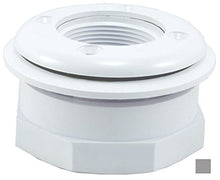 Custom 25522-001-000 1.5" FIP Vinyl I/O Wall Return Fitting - Gray