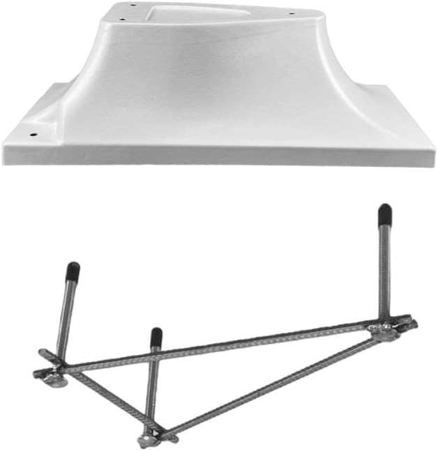 Global Pool Products 3 Bolt Base Replacement Stand - for 6' - 8' Diving Boards (No Board)