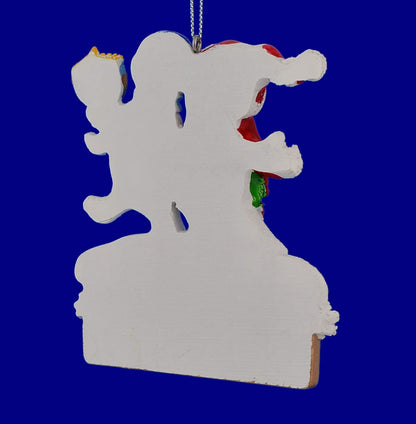 Kurt Adler Resin Hanukkah Snowman Ornament 4" Standard