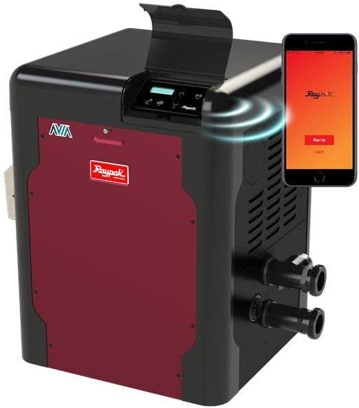 Raypak P-R404A-EP-C Low NOx Avia Propane Gas Heater | 399K BTU | 18039