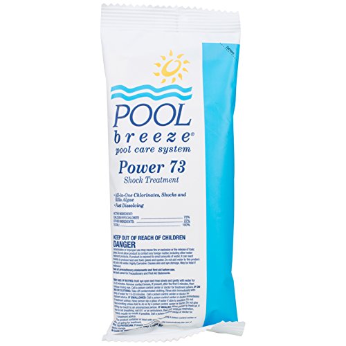 Pool Breeze Power 73% Cal Hypo Granular Chlorine Shock (One 1 lb bag)