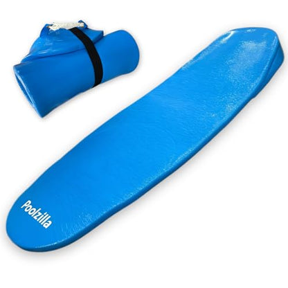 Poolzilla x TRC Sol Float - 70'' Raft for Pools, Spas, and More - 1.5" Thick
