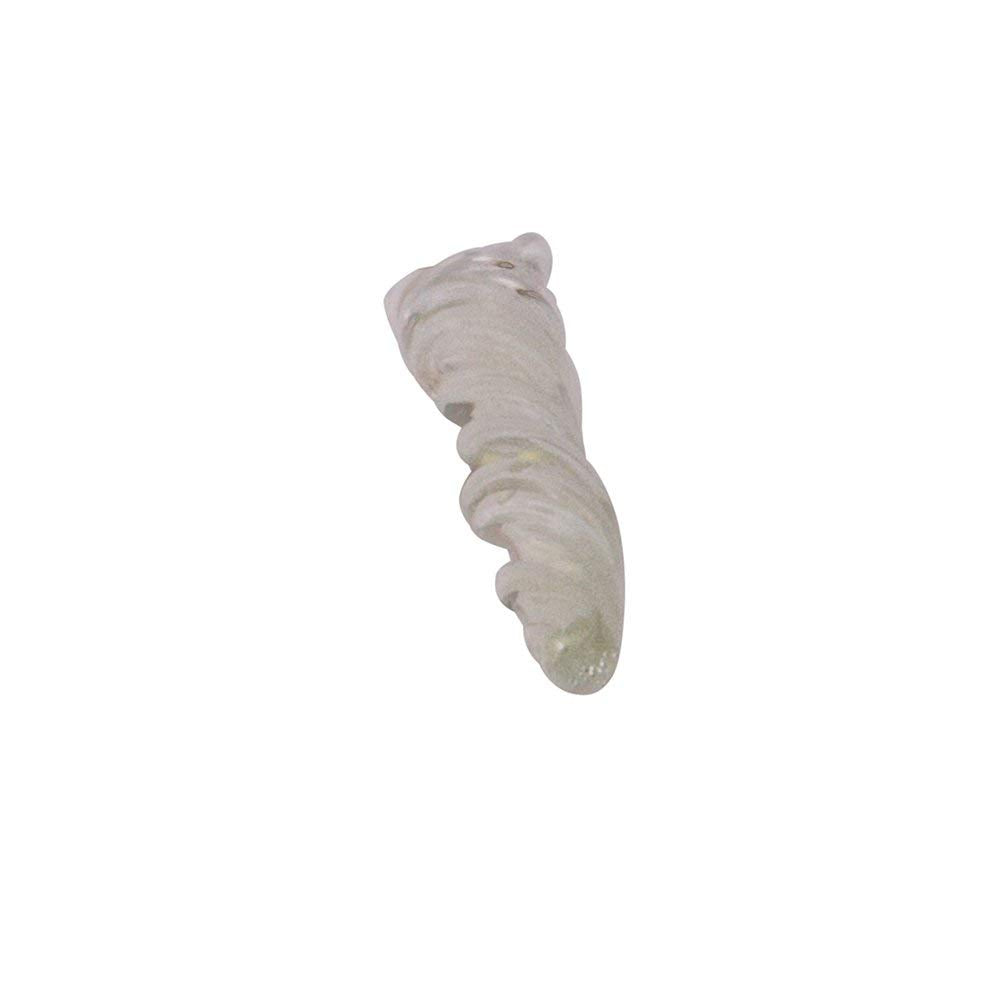 Kurt Adler 5-1/4-Inch Glass Glow-in-The-Dark Icicle Ornament Set of 24 (Pack of 2)