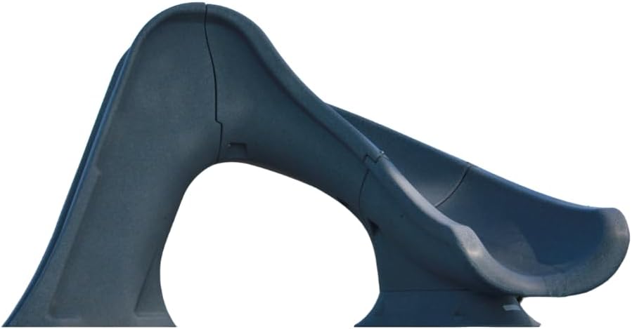 Global Pool Products Splash - Deck Mounted Inground Swimming Pool Water Slide Right Curve Turn