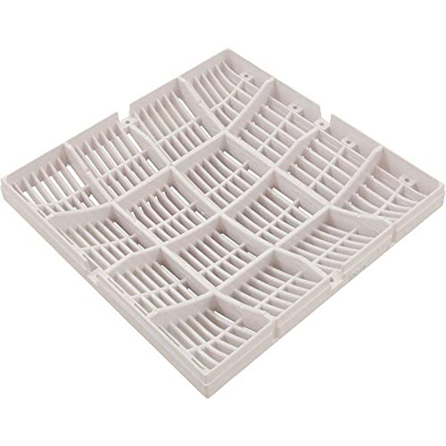 Waterway 12" x 12" Pool Grate, Square, White | 642-4720V