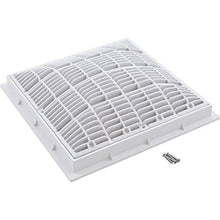 Waterway 12" x 12" Grate & Frame, Square, White | 640-4720 V