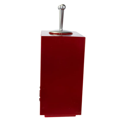 Kurt S. Adler Battery-Operated Rudolph and Santa Musical TV Table Piece, 8.5-Inch, Multi-Colored