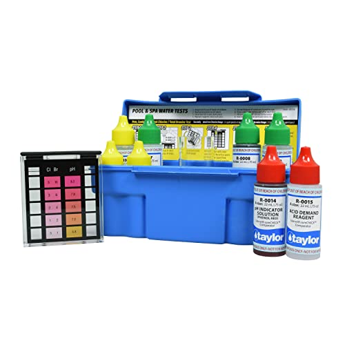 Taylor Technologies TTK10046 Troubleshooter DPD Pool and Spa Water Test Kit