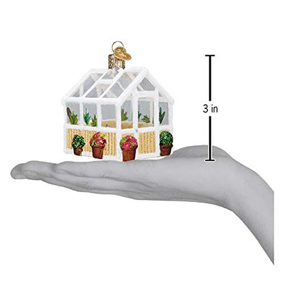 Old World Christmas Greenhouse Glass Blown Ornaments for Christmas Tree
