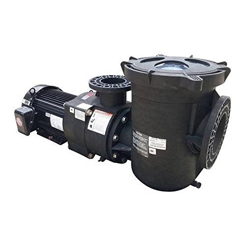 Pentair EQ Series Commercial Plastic Pool Pump, 7.5 HP, 208-230/460 V, Three Phase, with Strainer | 340605
