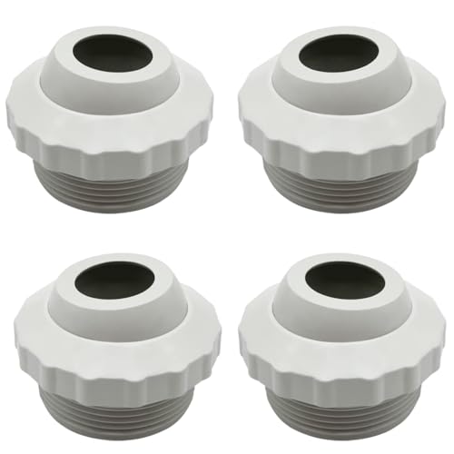 Poolzilla Directional Eyeball Inlet 1'' Opening & 1 1/2'' MIP Thread for Inground Pools