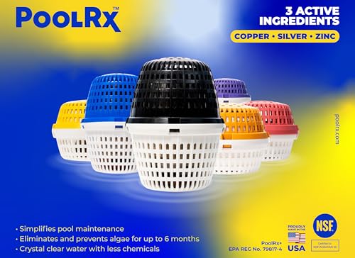 PoolRx | Yellow & White Spa Unit | 100-400 Gallons | 4 Pack