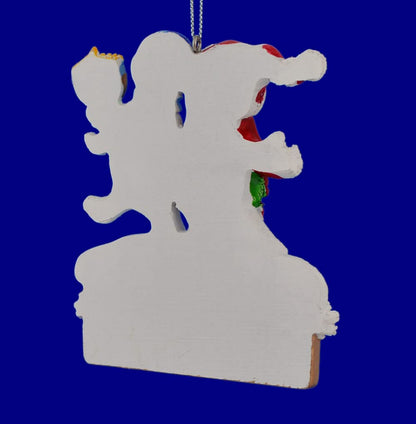 Kurt Adler Resin Hanukkah Snowman Ornament 4" Standard