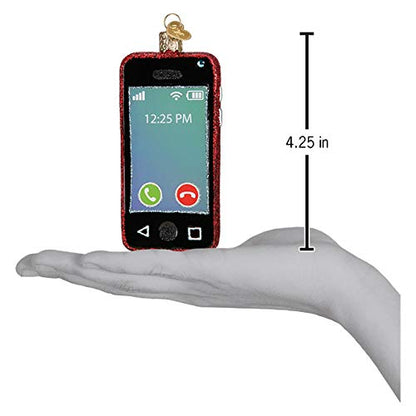 Old World Christmas Smartphone Glass Blown Ornaments for Christmas Tree