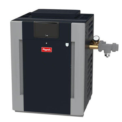 Raypak Digital Brass ASME Copper Natural Gas Pool Heater 017372 | 266,000 BTU