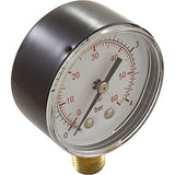Custom Molded Products 0-60 PSI Pressure Test Gauge, Bottom Mount