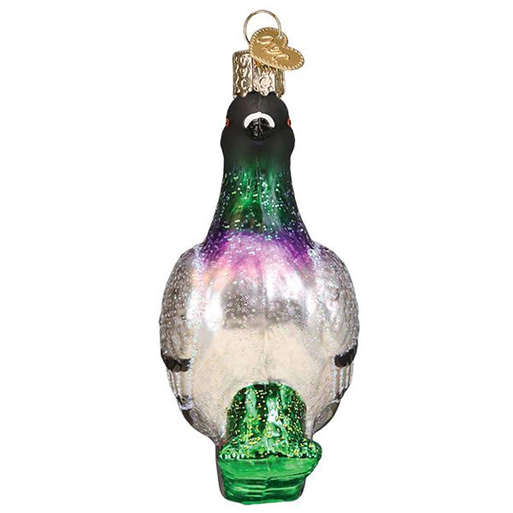 Old World Christmas Ornaments Pigeon Glass Blown Ornaments for Christmas Tree
